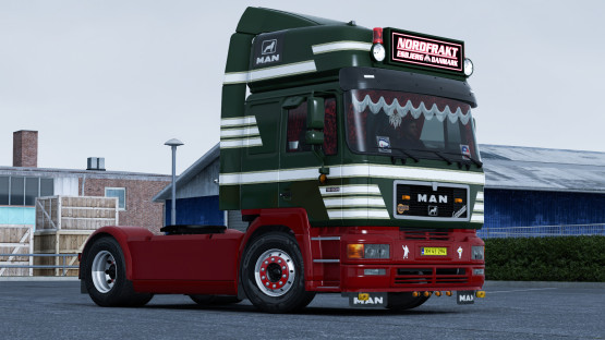 WFTruckstyling changable colour skin for XBS MAN F2000